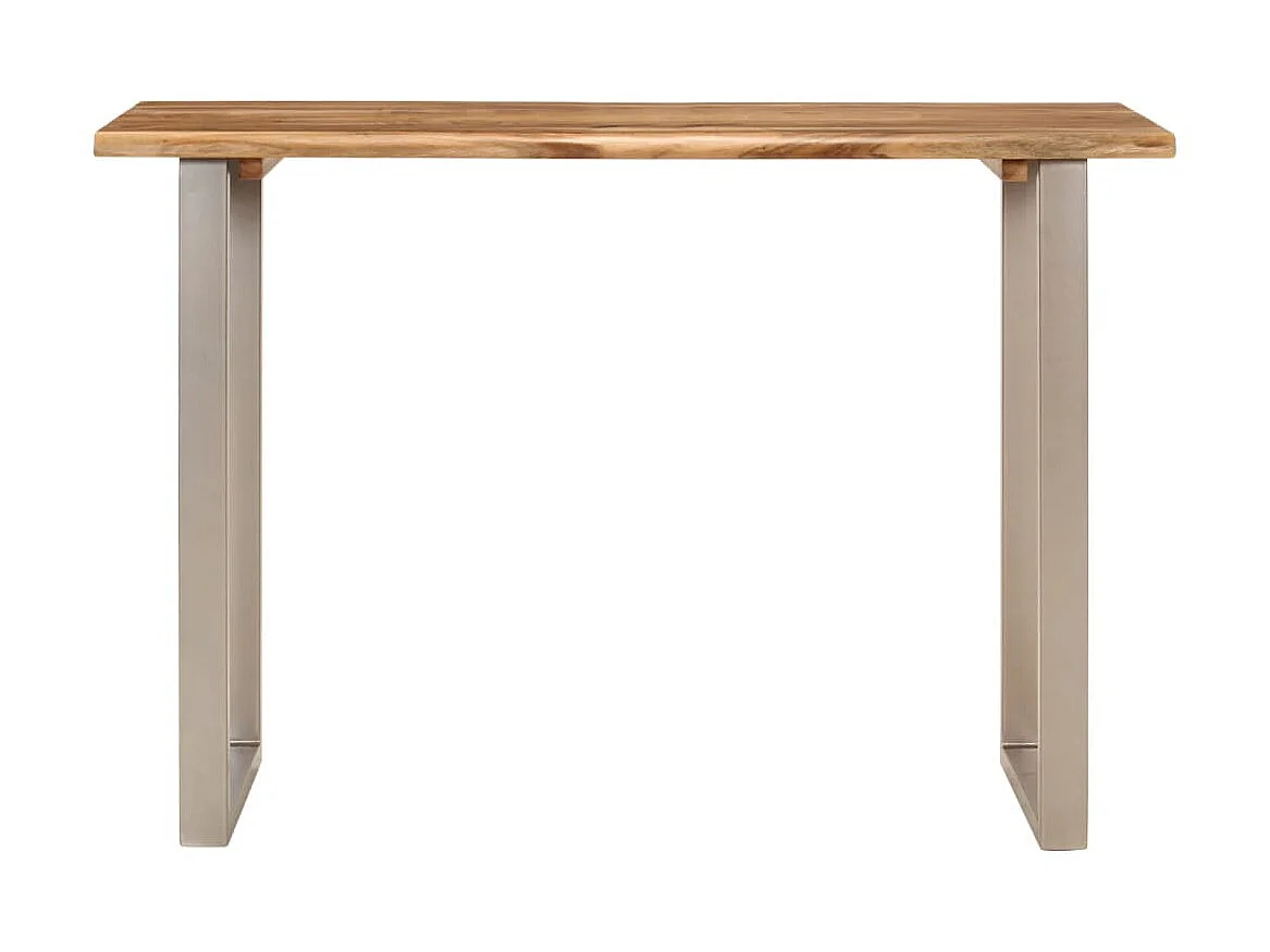 Table à dîner 110x50x76 cm Bois d'acacia solide GHR35435