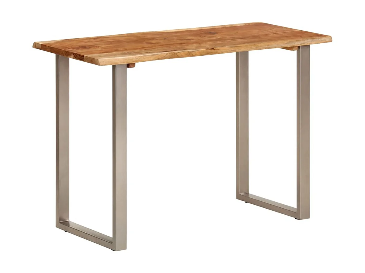 Table à dîner 110x50x76 cm Bois d'acacia solide GHR35435