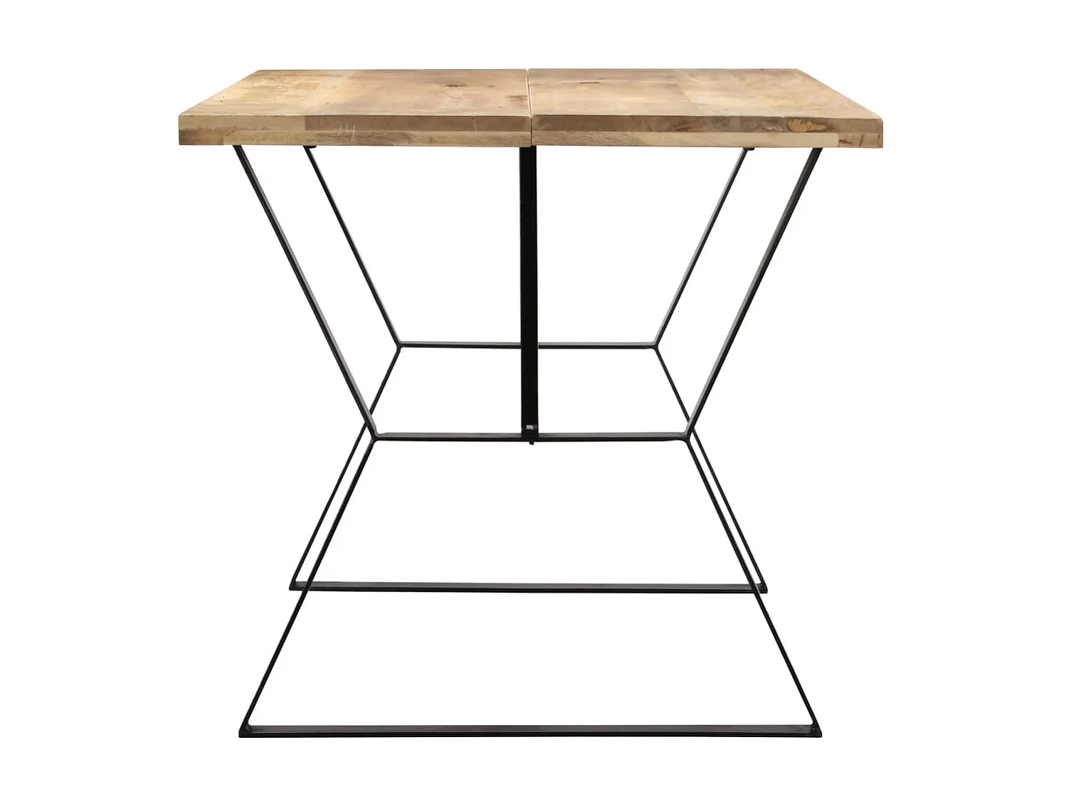 Table de salle à manger 140x80x76 cm Bois de manguier massif GHR97707