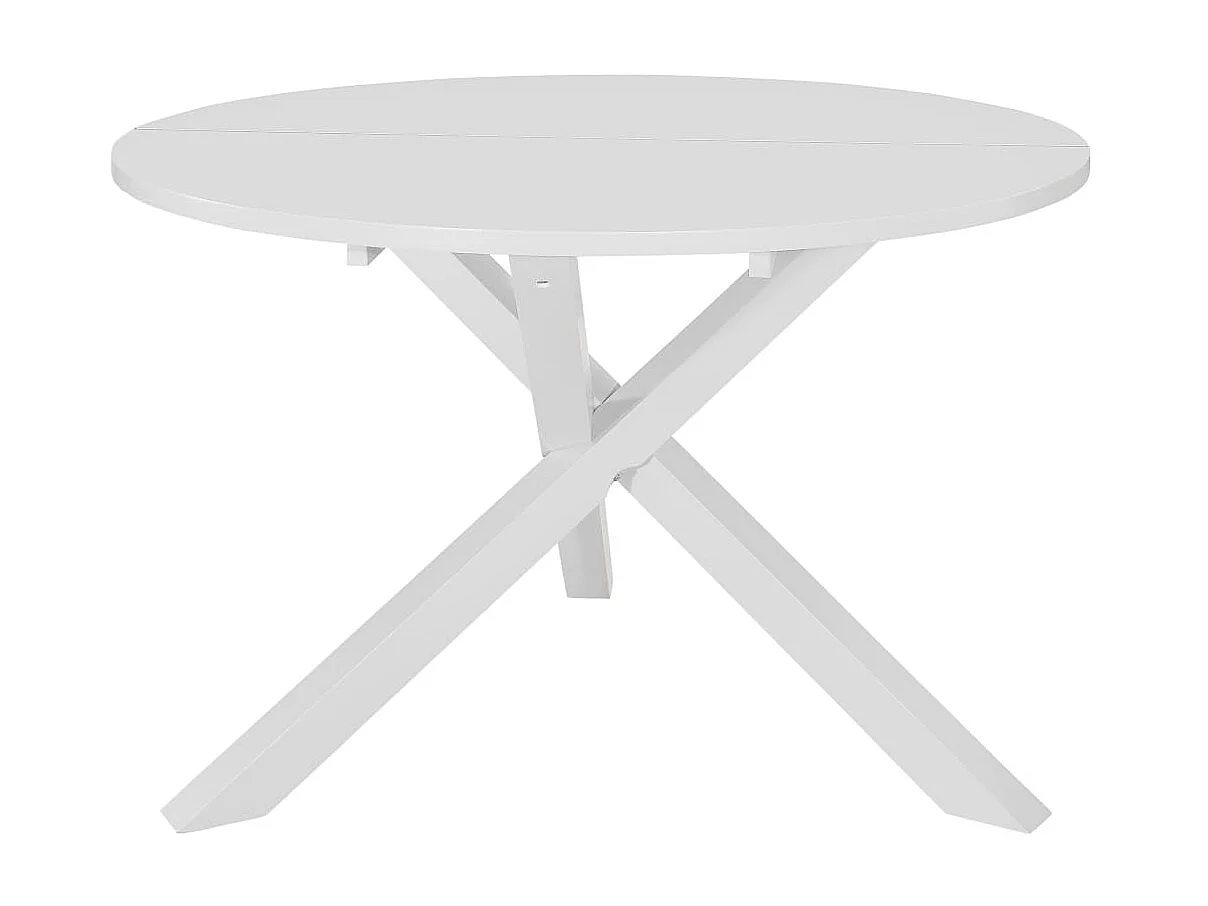 Eettafel 120x75 cm MDF wit NL512280