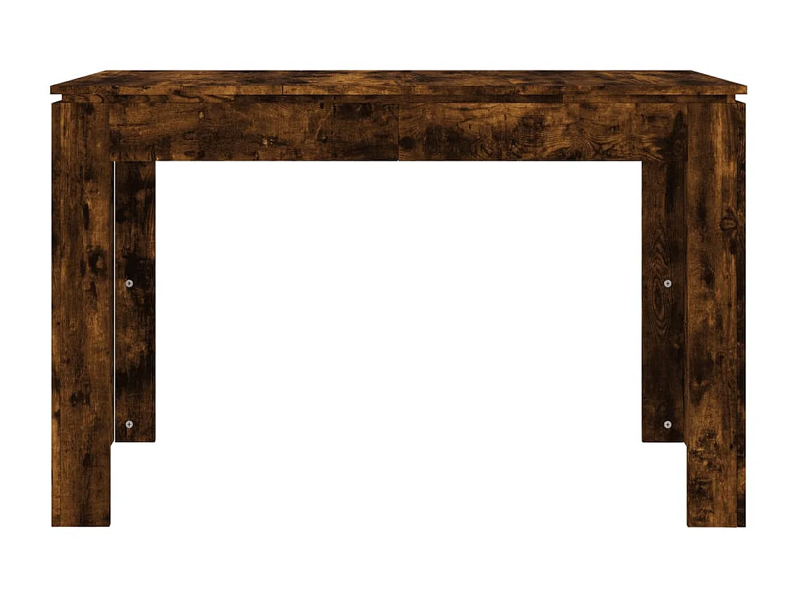 Mesa de jantar 120x60x76 cm madeira processada carvalho fumado PT599830