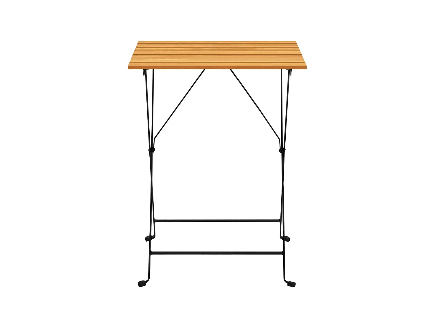 Table de bistro 55x54x71 cm Bois d'acacia massif GHR77271