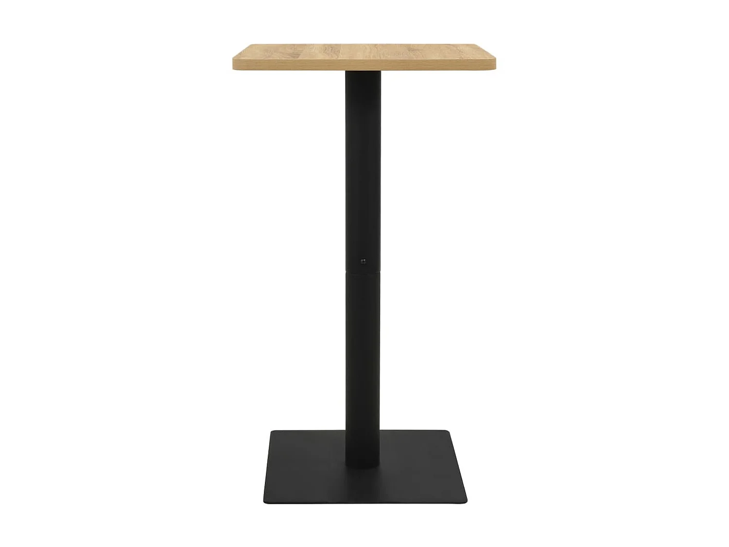 Table de bistro Couleur chêne 60x60x107 cm GHR12339