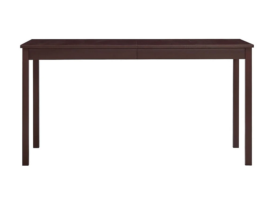 Table de salle à manger Marron foncé 140 x 70 x 73 cm Pin GHR99085