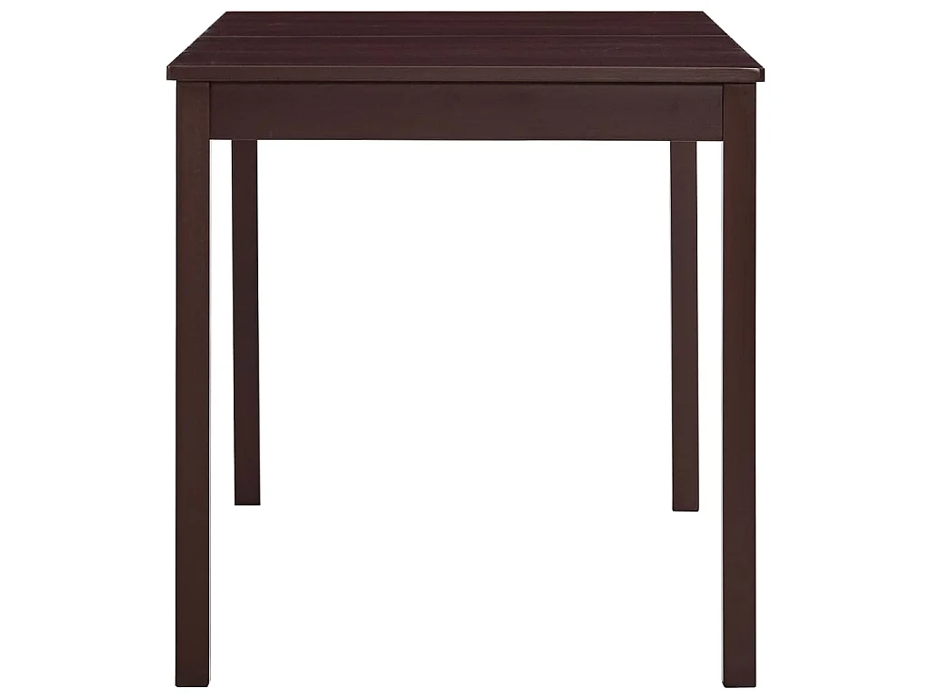 Table de salle à manger Marron foncé 140 x 70 x 73 cm Pin GHR99085