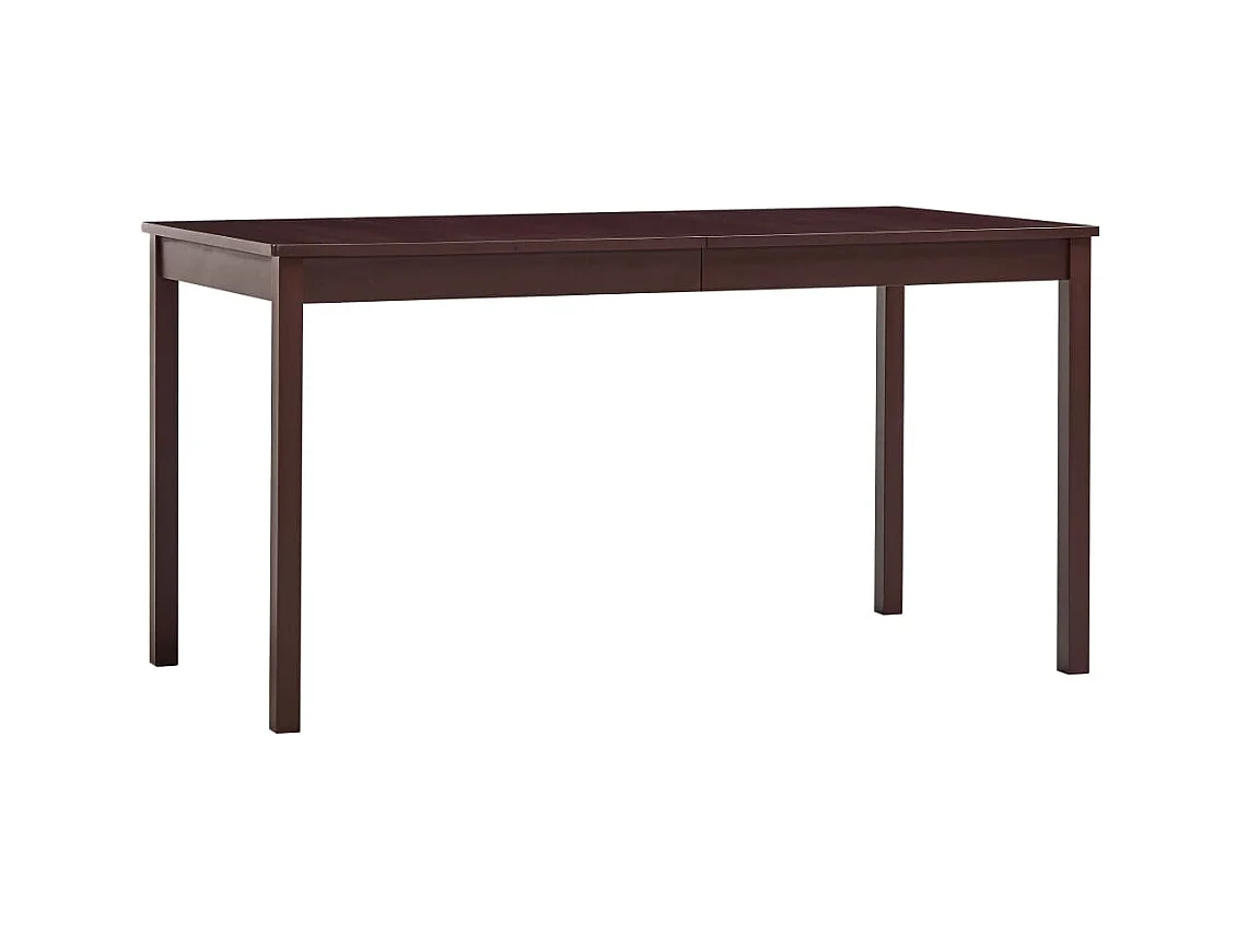 Table de salle à manger Marron foncé 140 x 70 x 73 cm Pin GHR99085