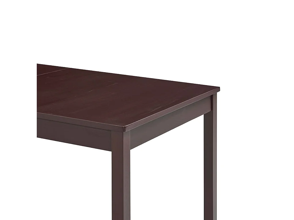 Table de salle à manger Marron foncé 140 x 70 x 73 cm Pin GHR99085