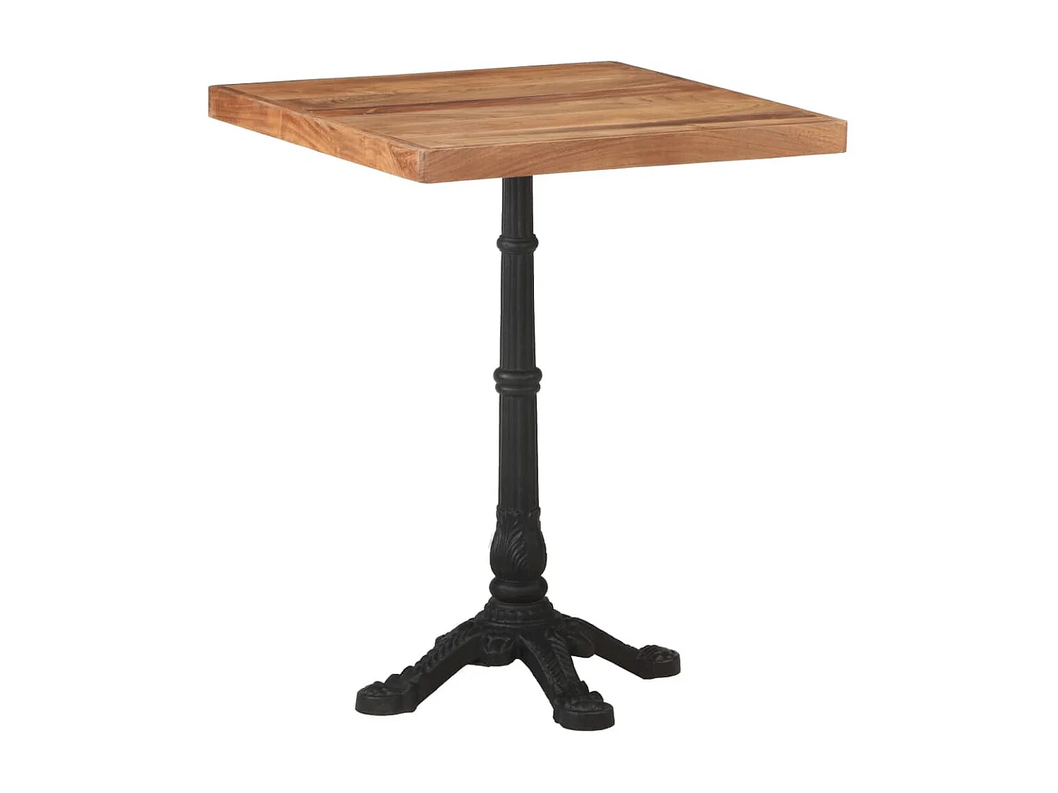 Bistrotafel 60x60x76 cm massief acaciahout NL728005