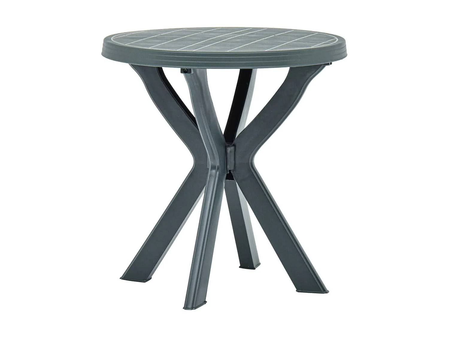 Table de bistro Blanc Ø70 cm Plastique GHR46899