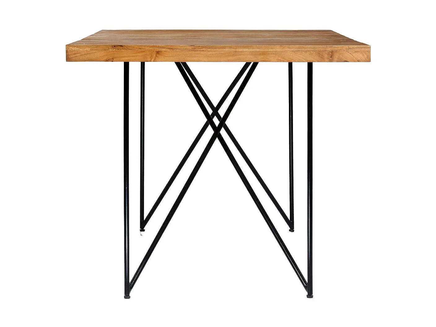 Eettafel 180x90x76 cm massief acaciahout NL569473