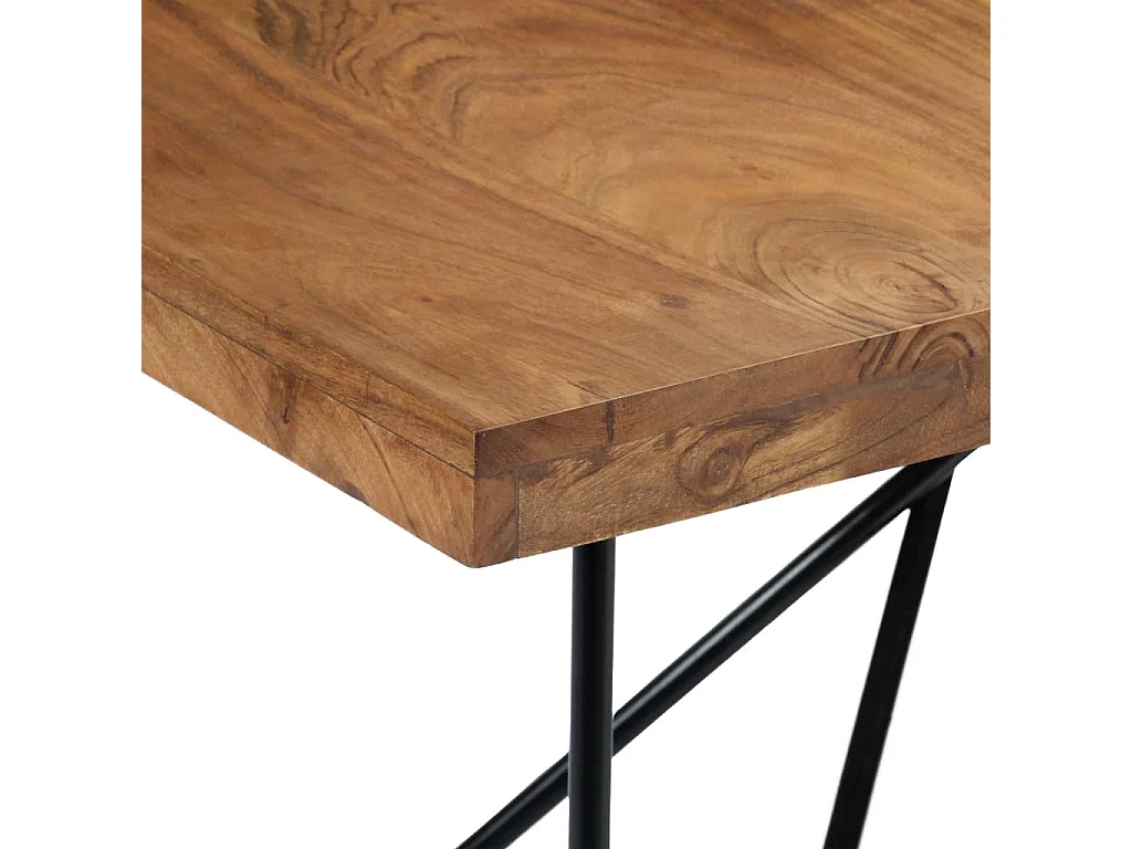 Mesa de jantar 180x90x76 cm madeira de acácia maciça PT913056