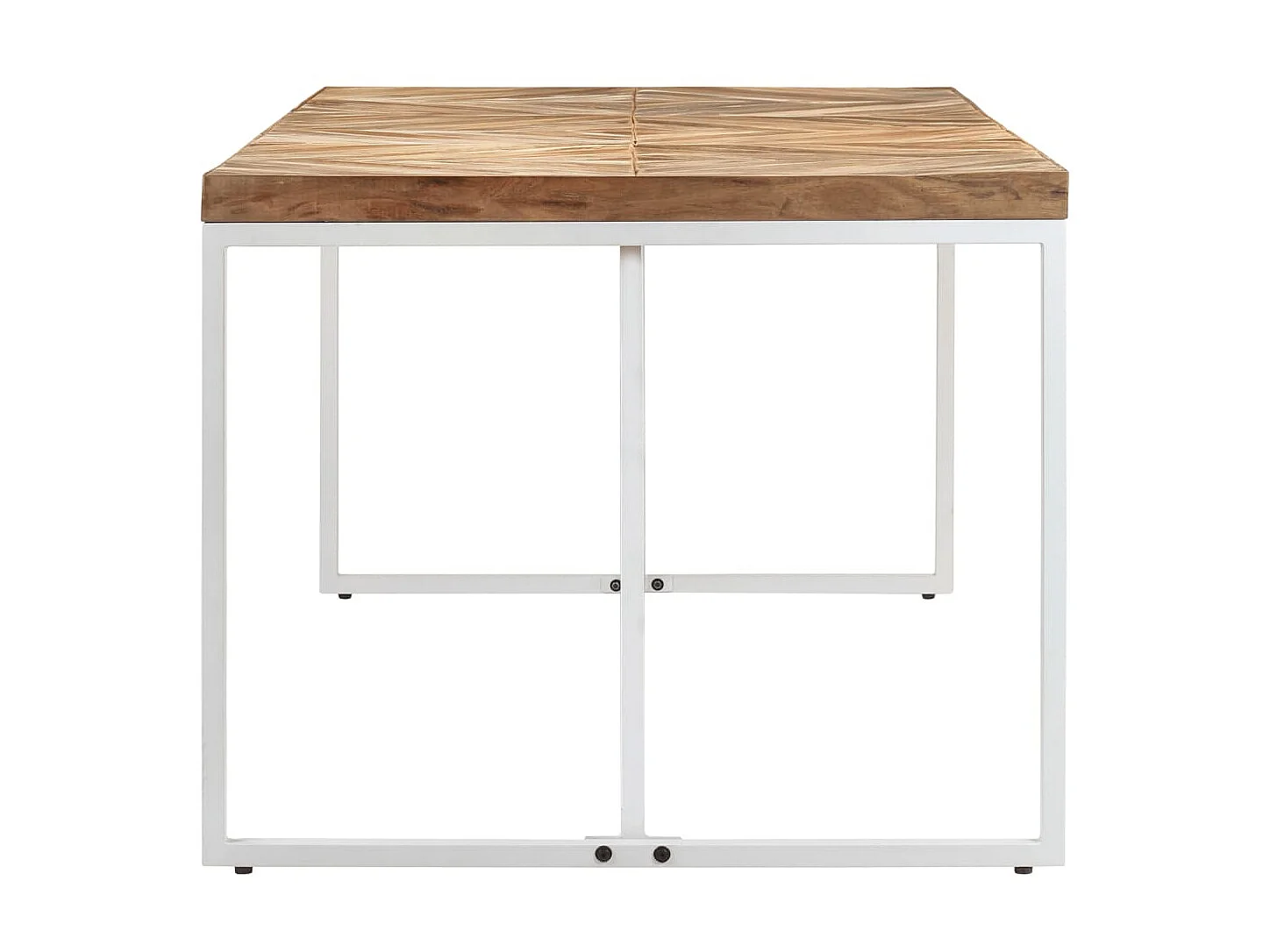 Mesa de comedor madera maciza de acacia y mango 180x90x76 cm ES194962