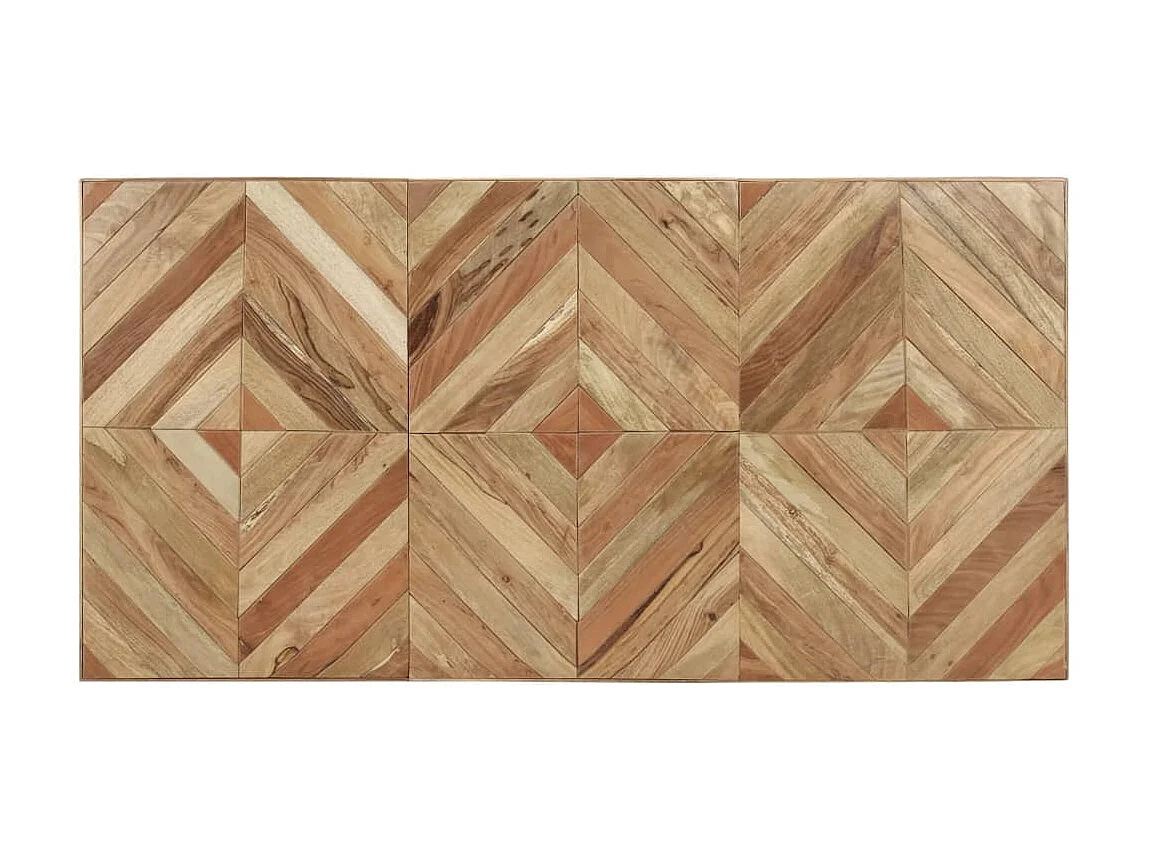 Table à dîner 180x90x76 cm Bois massif d'acacia et de manguier GHR21648