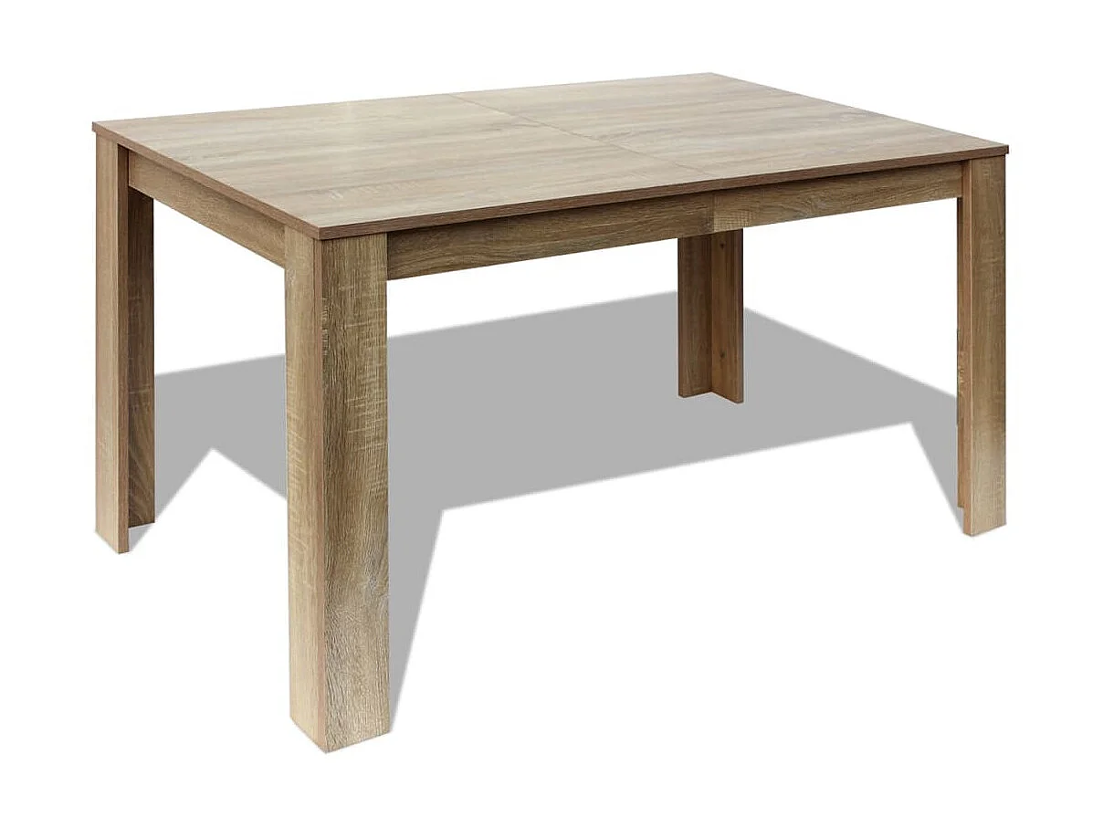 Mesa de jantar 140x80x75 cm carvalho PT615366