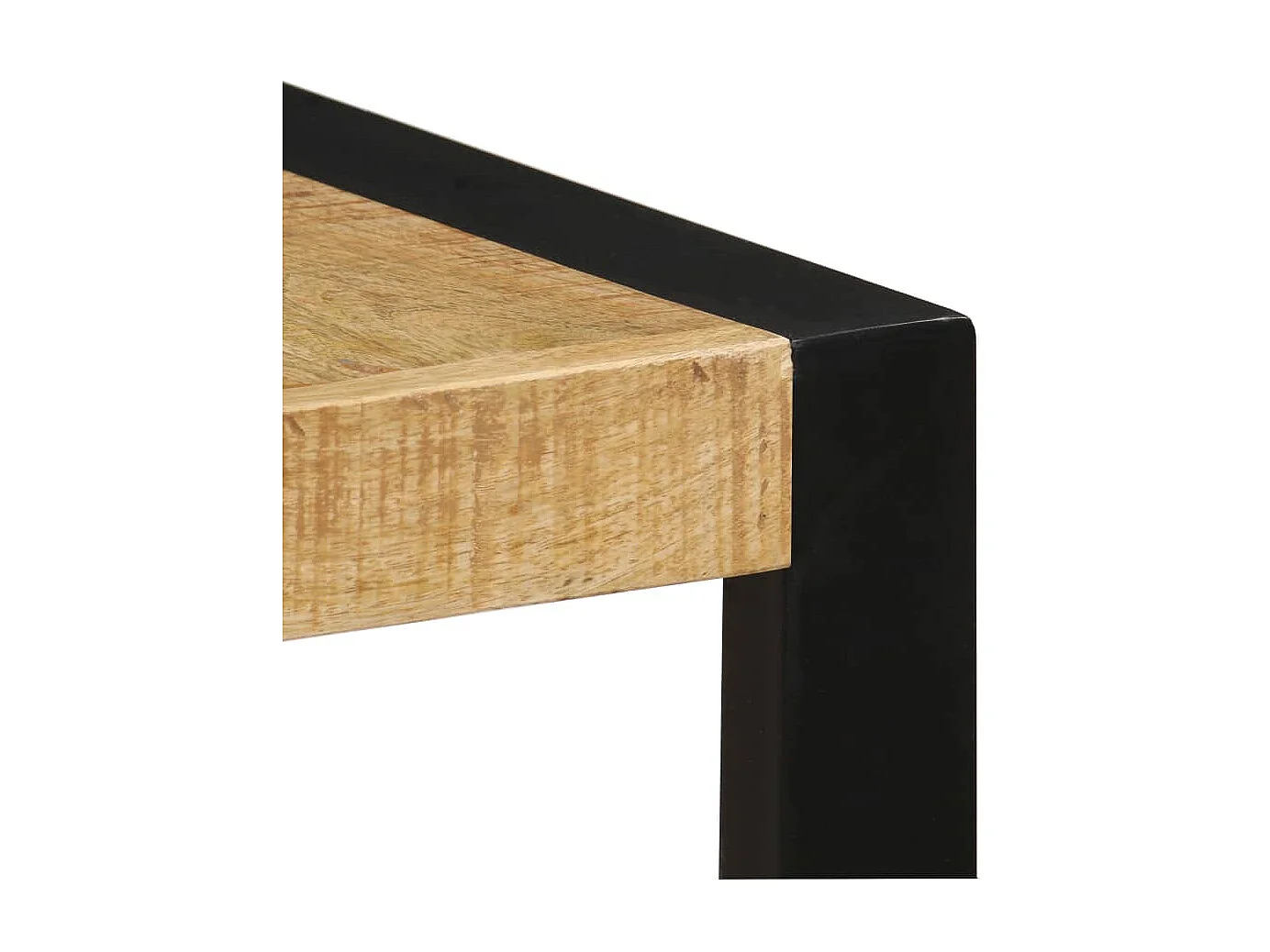 Table de salle à manger 140x70x75 cm Bois de manguier massif GHR39177