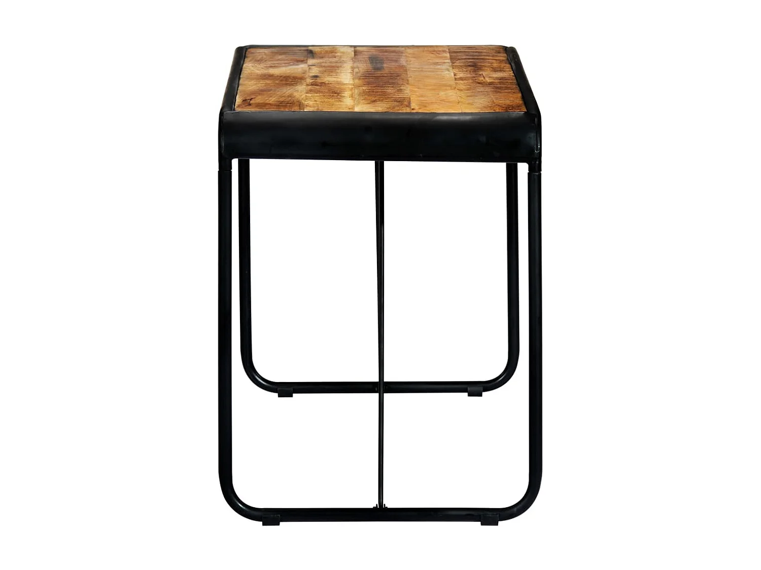 Table à dîner 118x60x76 cm Bois de manguier massif brut GHR95243