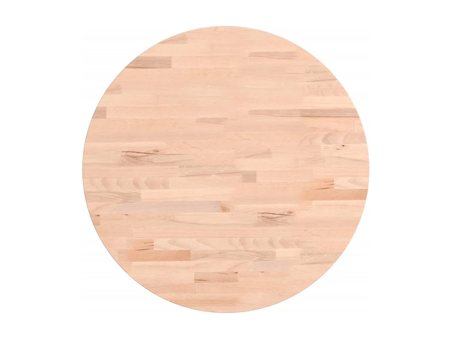 Tampo de mesa redondo Ø50x4 cm madeira de faia maciça PT389492