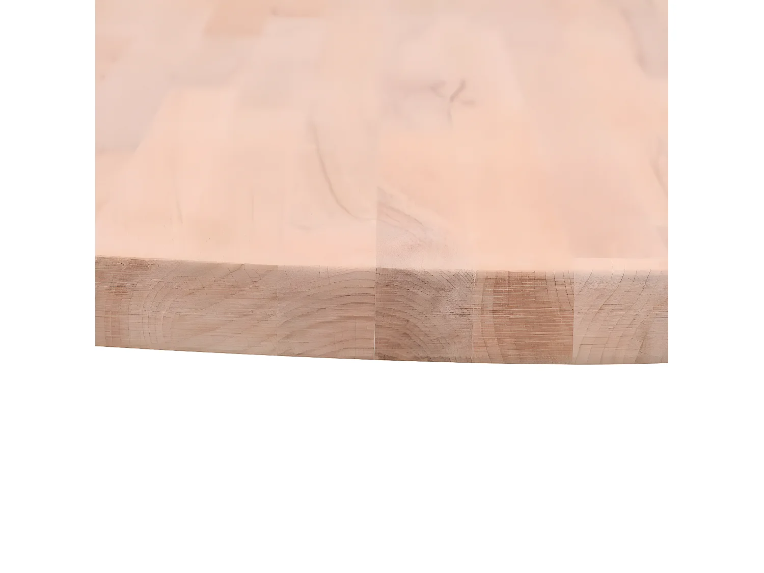 Tampo de mesa redondo Ø50x4 cm madeira de faia maciça PT389492