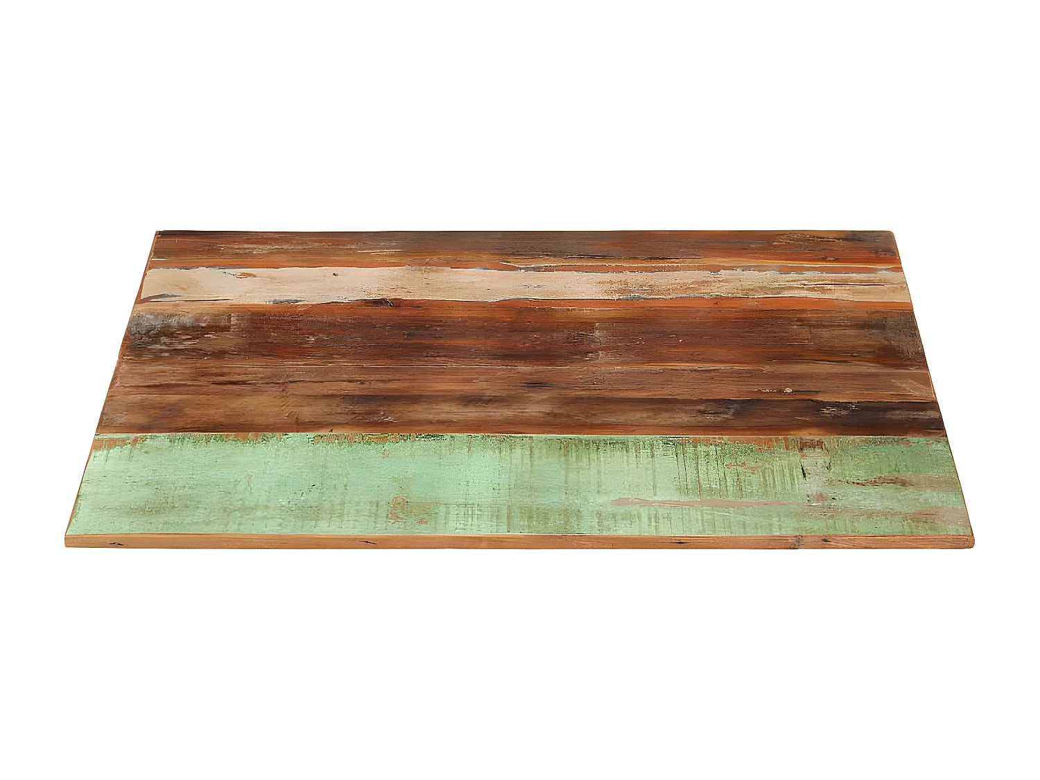 Tampo mesa quadrado 80x80cm 15-16mm madeira recuperada maciça PT624233