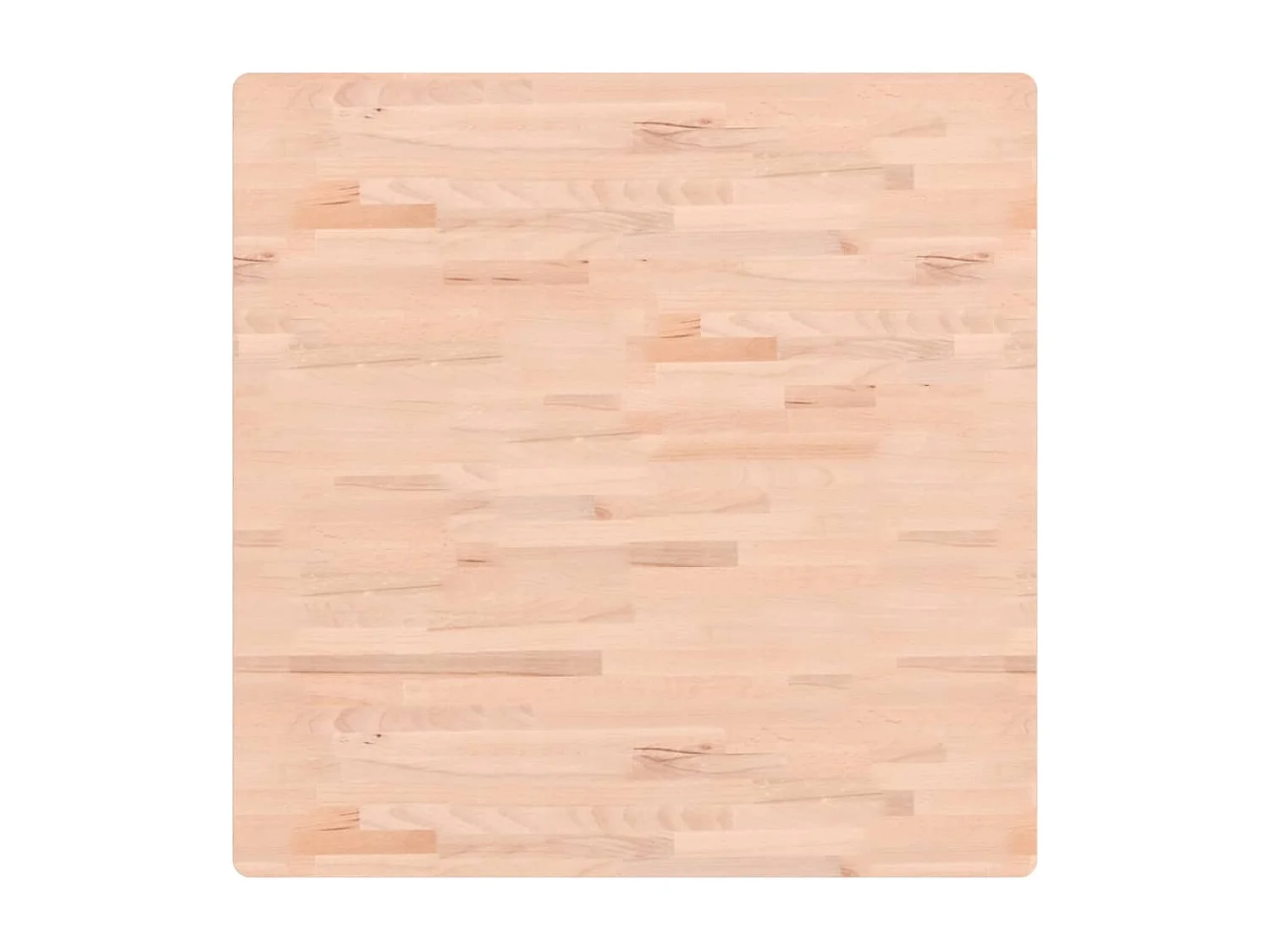 Tampo de mesa quadrado 90x90x4 cm madeira de faia maciça PT188420