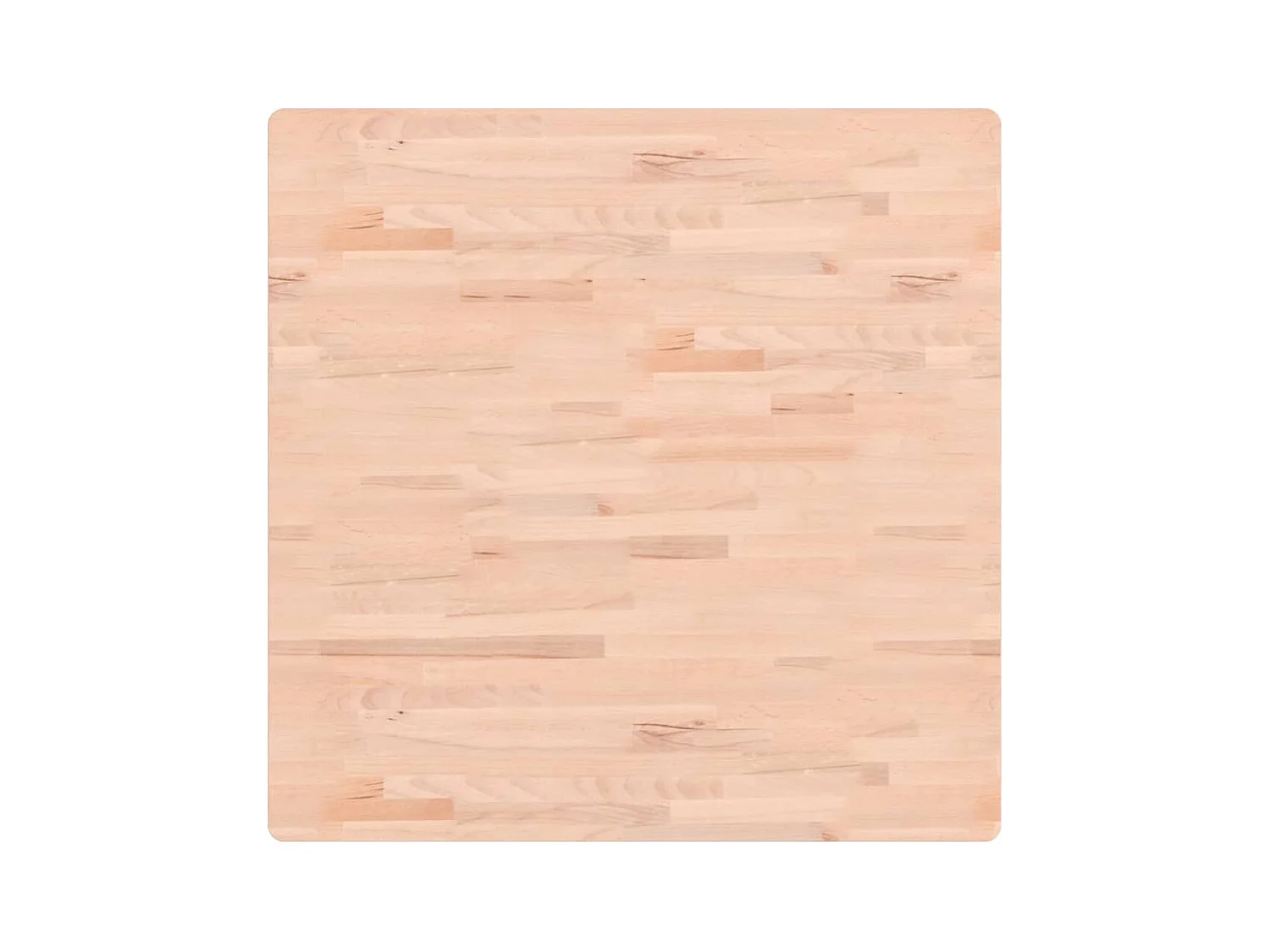 Tampo de mesa quadrado 90x90x4 cm madeira de faia maciça PT188420