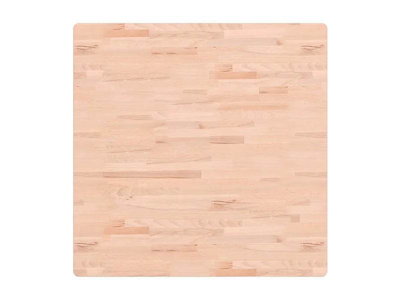 Tampo de mesa quadrado 90x90x1,5 cm madeira de faia maciça PT389196