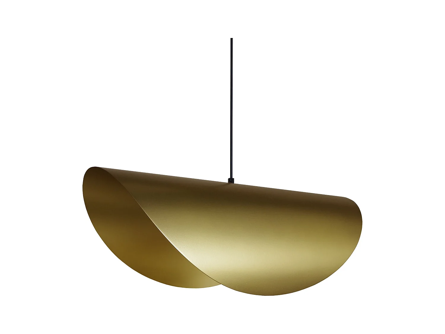 Suspension TOSEL ,métal,Doré ,H80xD30xP50cm