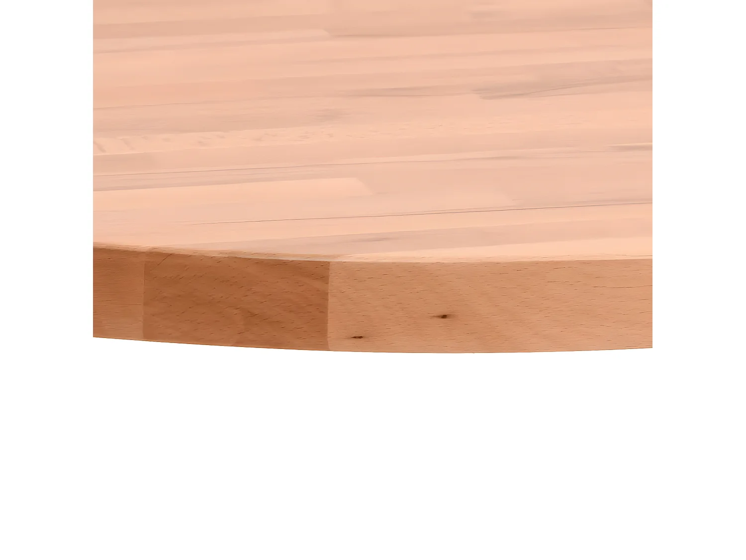 Tampo de mesa redondo Ø40x1,5 cm madeira de faia maciça PT427051