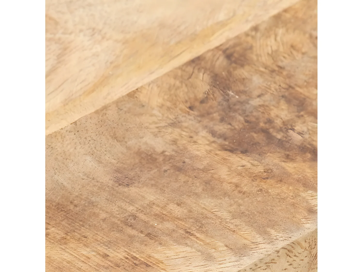 Tampo de mesa madeira de mangueira maciça 15-16 mm 80x80 cm PT394253