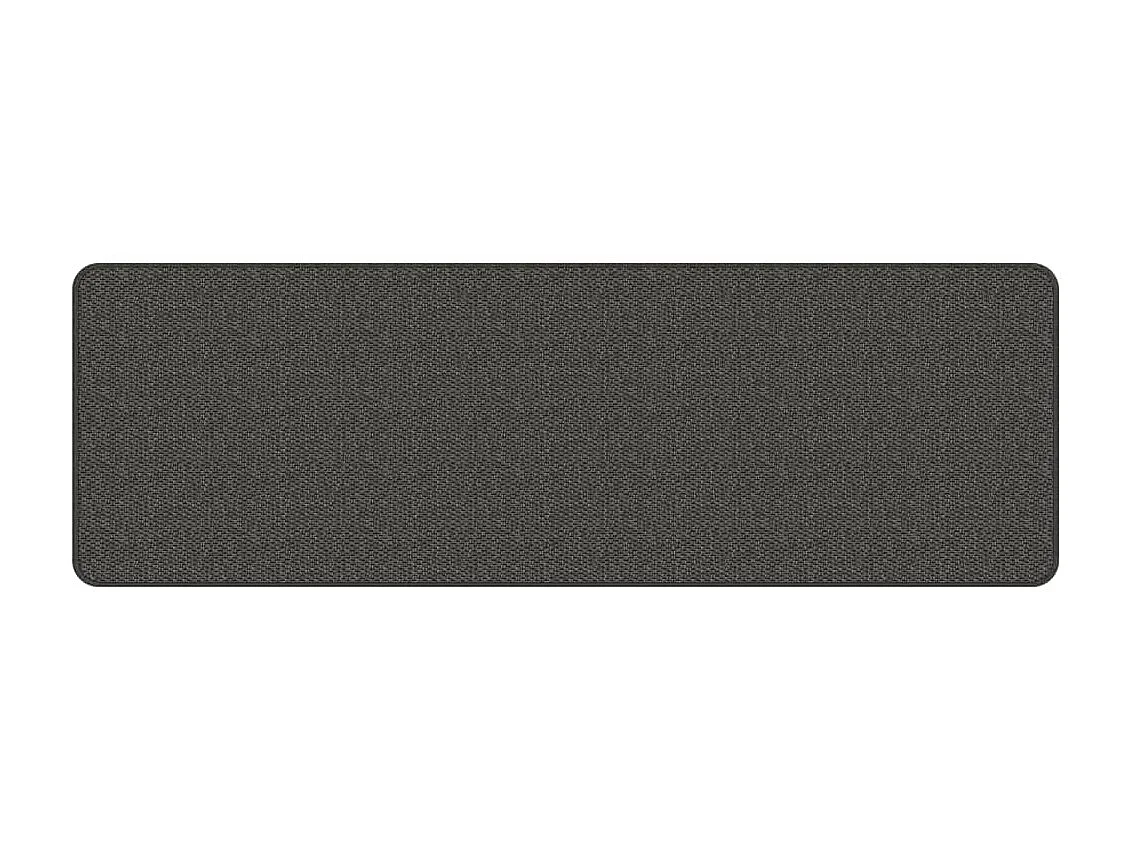 Tapijtloper 50x150 cm sisal-look antracietkleurig NL661122