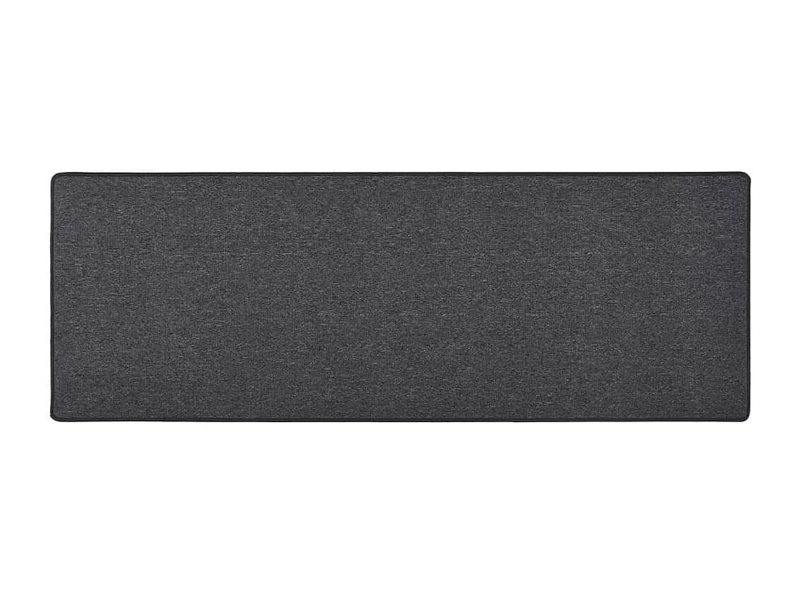 Tapis de couloir Anthracite 50x150 cm QBH51695
