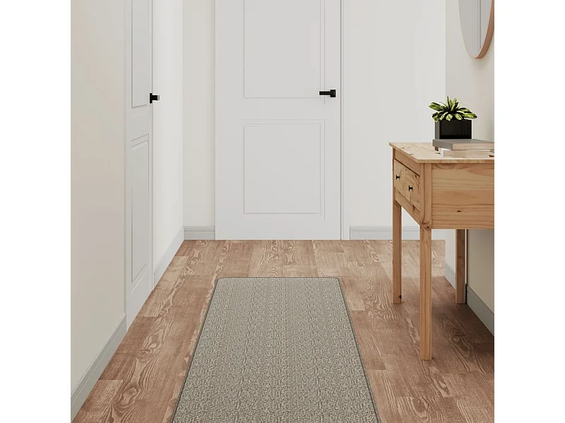 Tapijtloper 50x200 cm sisal-look taupe NL895300