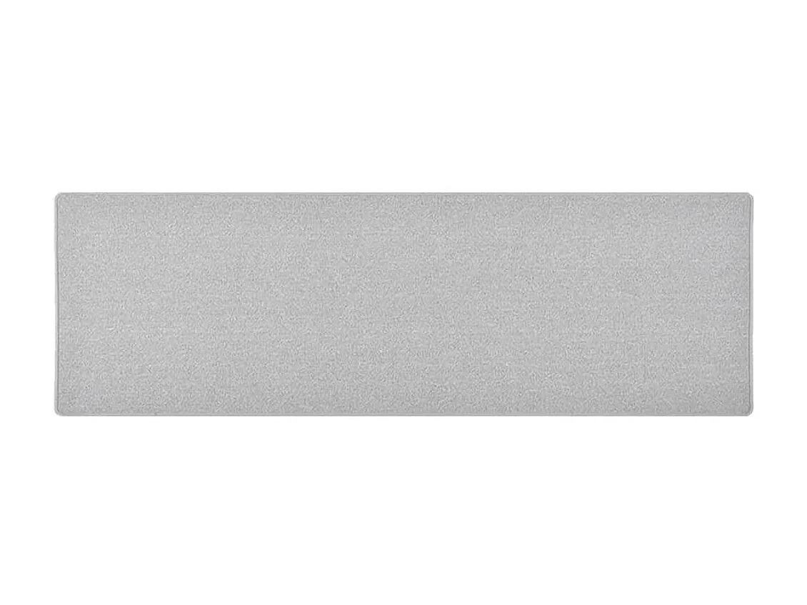 Tapis de couloir Gris clair 80x250 cm QBH99371
