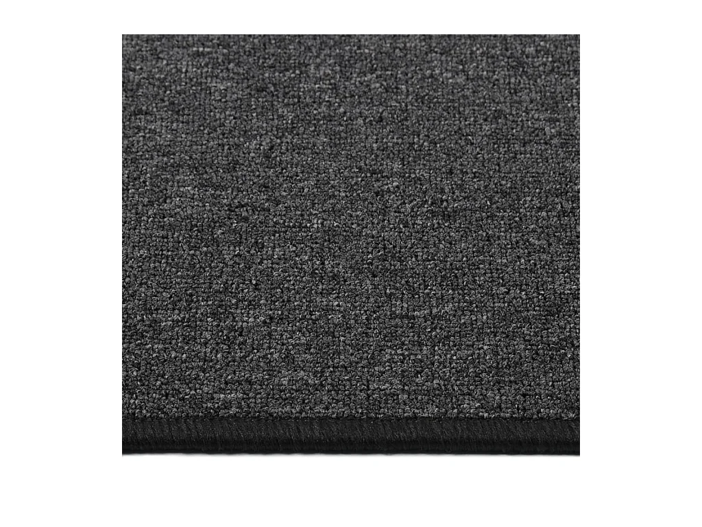 Tapis de couloir Anthracite 50x200 cm QBH77863