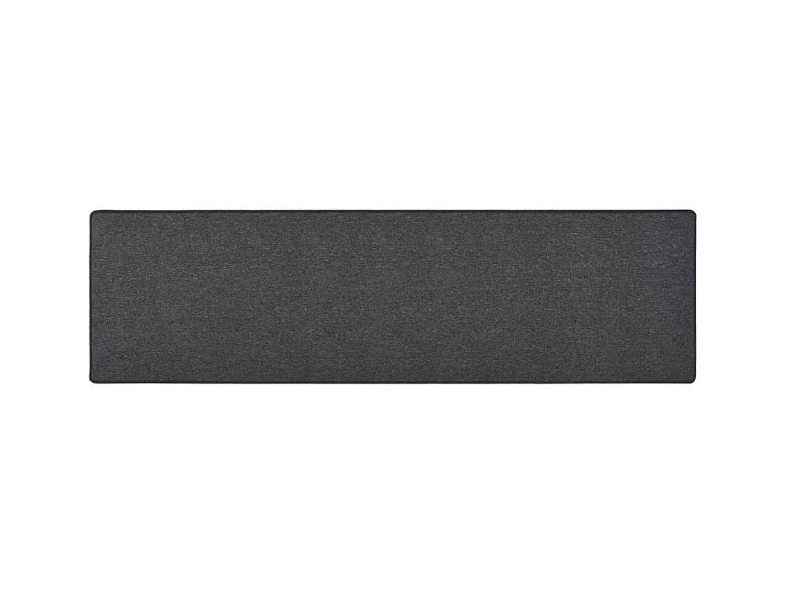 Tapis de couloir Anthracite 50x200 cm QBH77863