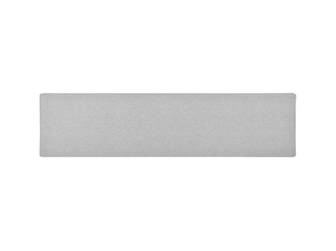 Tapis de couloir Gris clair 50x200 cm QBH51287