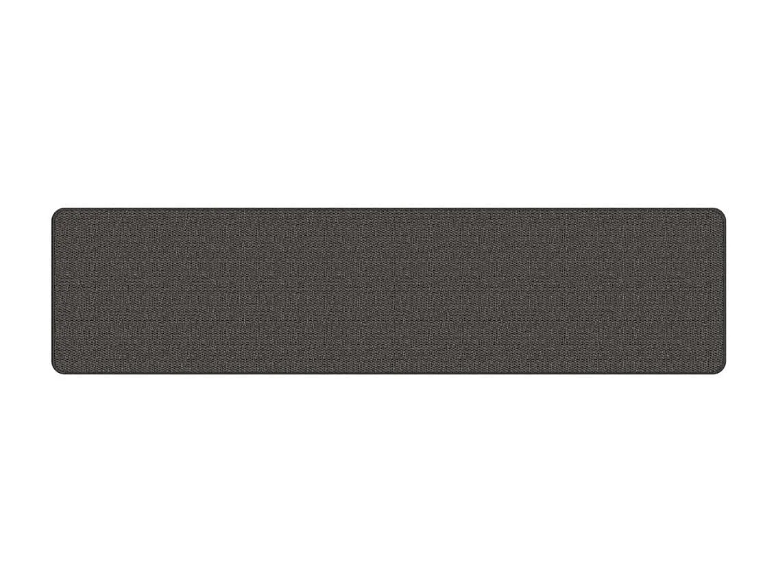 Tapijtloper 50x200 cm sisal-look antracietkleurig NL117664