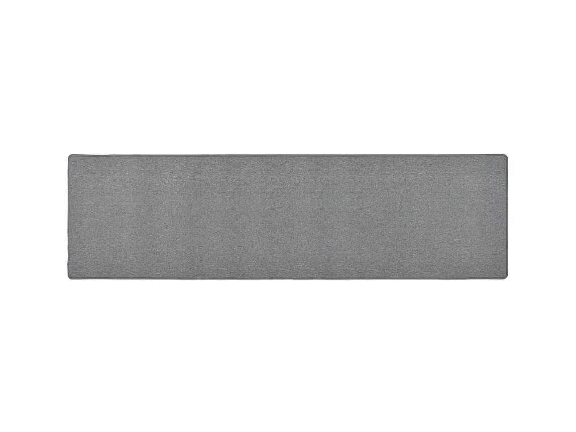Tapis de couloir Gris foncé 50x200 cm QBH74763