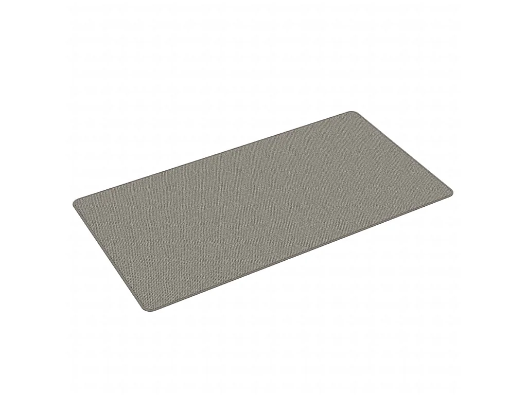 Tapijtloper 80x150 cm sisal-look zilverkleurig NL749349