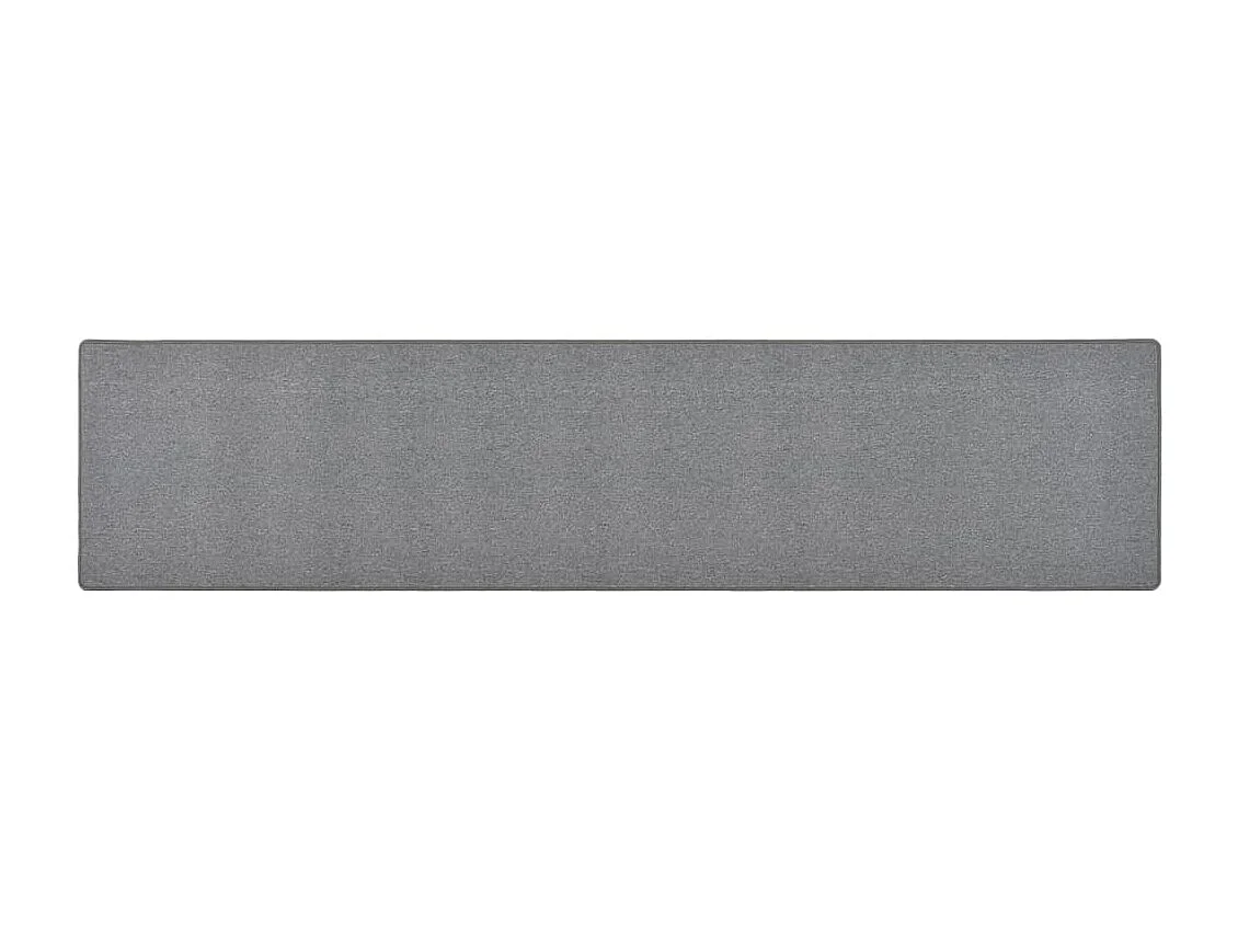 Tapis de couloir Gris foncé 50x250 cm QBH41234