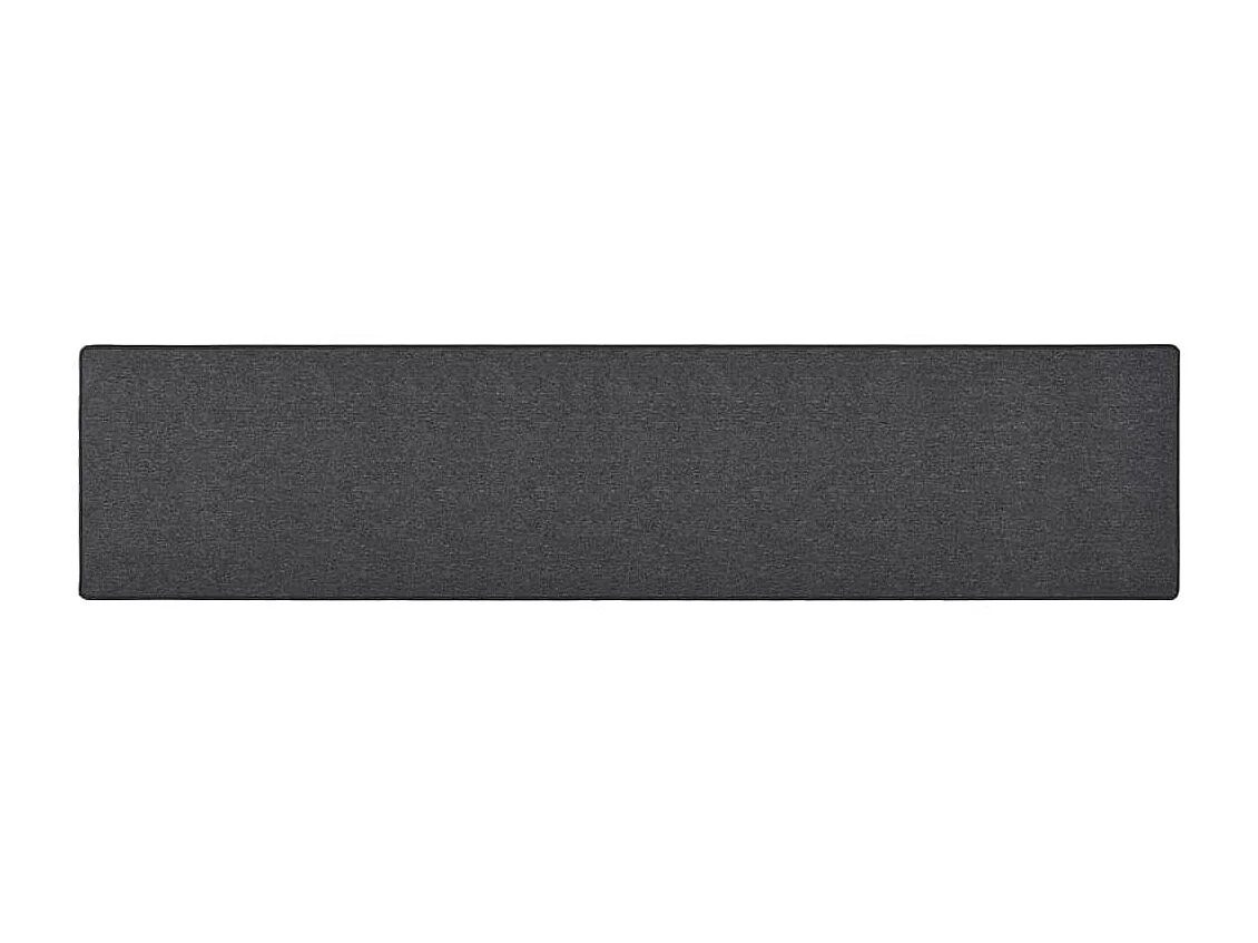 Tapis de couloir Anthracite 80x400 cm QBH35363