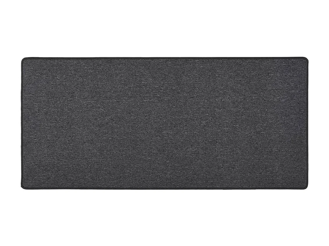 Tapis de couloir Anthracite 80x150 cm QBH86313