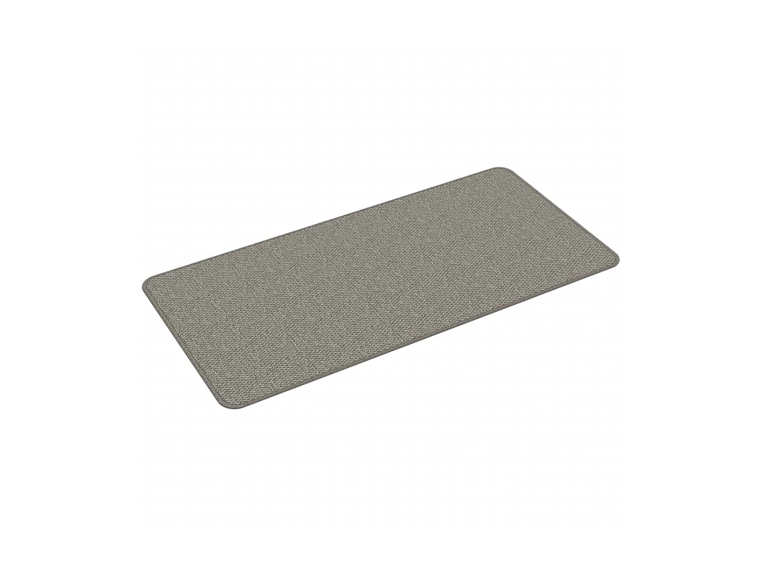 Tapijtloper 50x100 cm sisal-look zilverkleurig NL556644