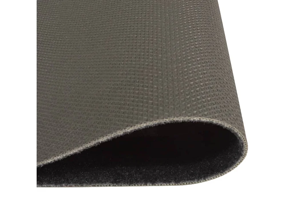 Tapete de cozinha lavável 45x150 cm veludo padrão café preto PT888815