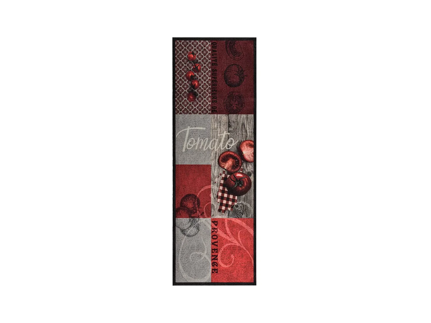 Tapis de sol de cuisine lavable Tomate 60x180 cm QBH85544