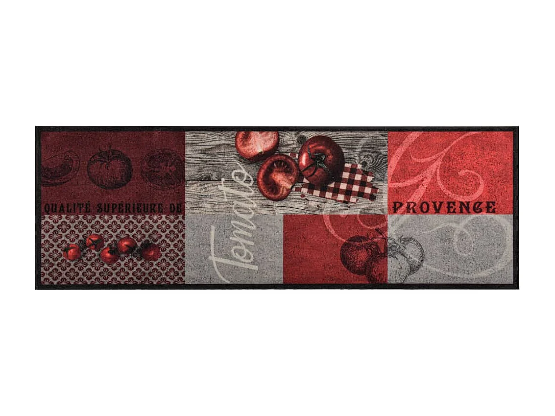 Tapis de sol de cuisine lavable Tomate 60x180 cm QBH85544
