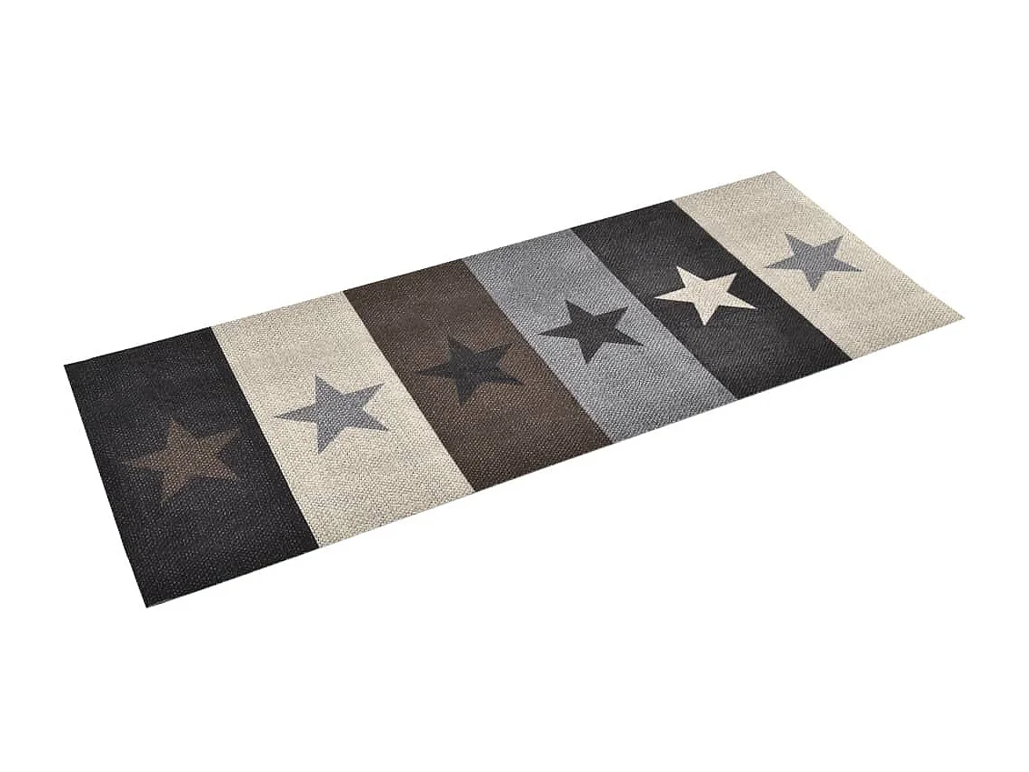 Tapis de sol de cuisine lavable Étoile 60x180 cm QBH45006