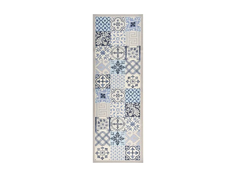 Tapis de sol de cuisine lavable Mosaïque 45x150 cm QBH42746