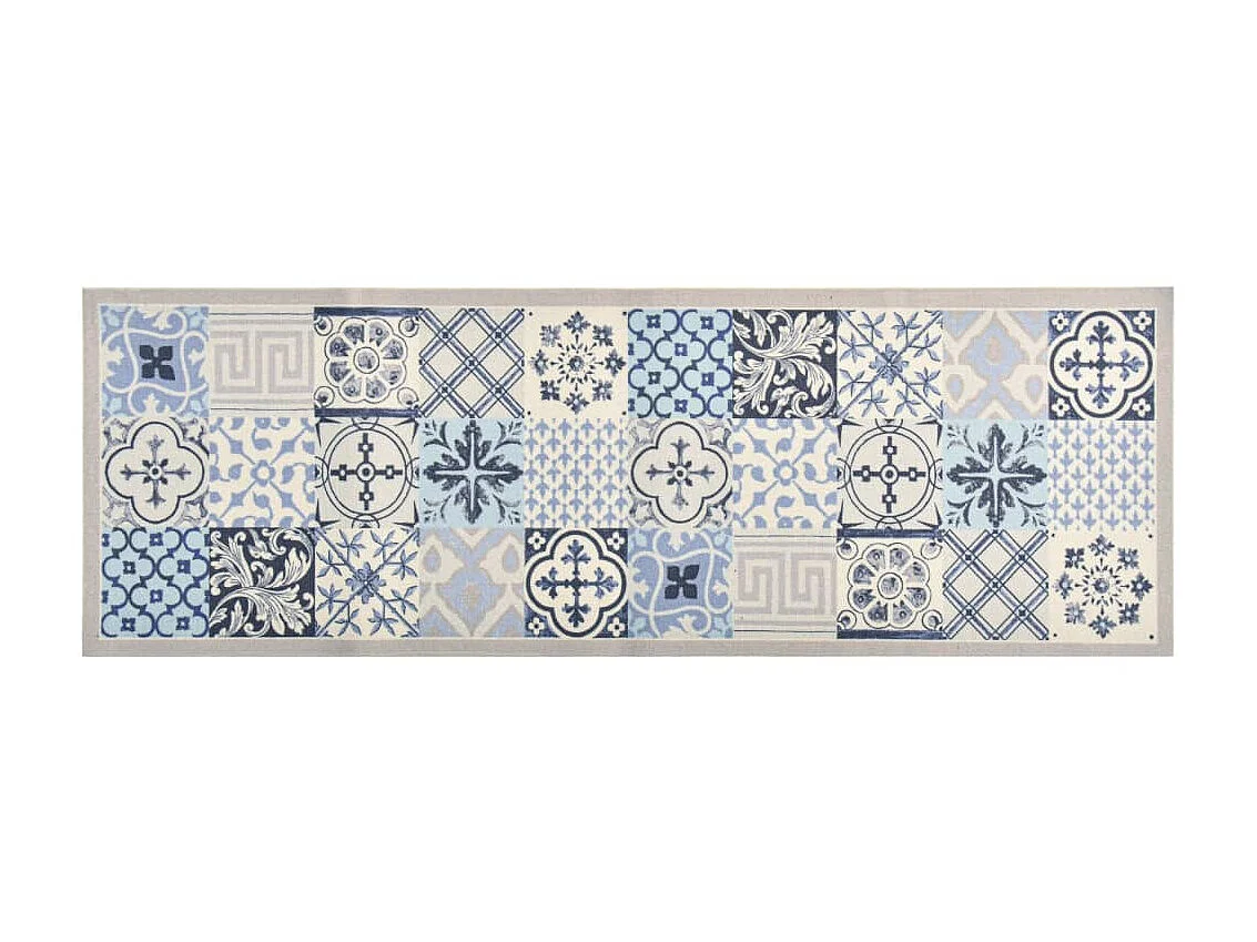 Tapis de sol de cuisine lavable Mosaïque 45x150 cm QBH42746