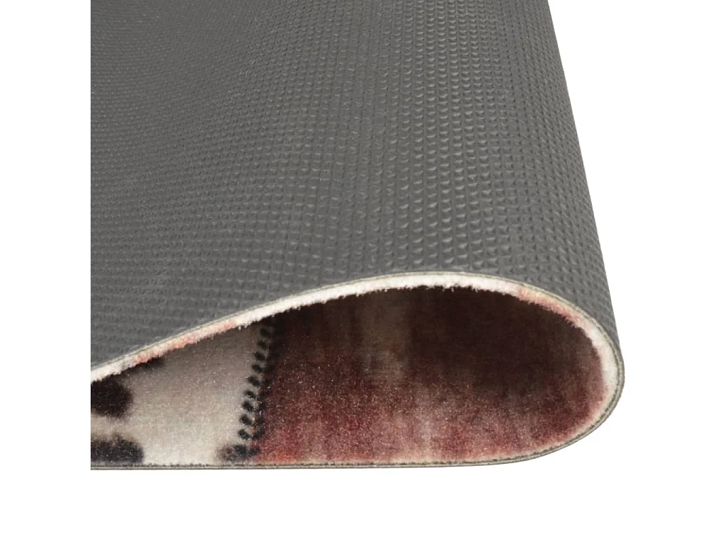 Tapis de cuisine lavable impression peau d'animal 45x150 cm QBH57976